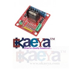 OkaeYa L298N Stepper Motor Driver Controller Board Module for (For Arduino) (Works with Official (For Arduino) Boards)